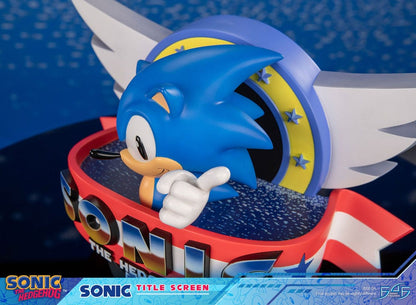 Sonic the Hedgehog Statue Sonic Title Screen 21 cm Image 12
