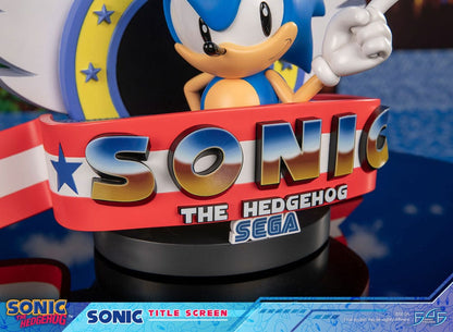 Sonic the Hedgehog Statue Sonic Title Screen 21 cm Image 13