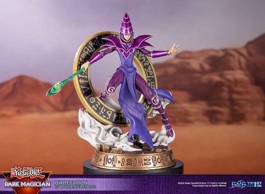 Yu-Gi-Oh! PVC Statue Dark Magician Purple Version 29 cm Image 2