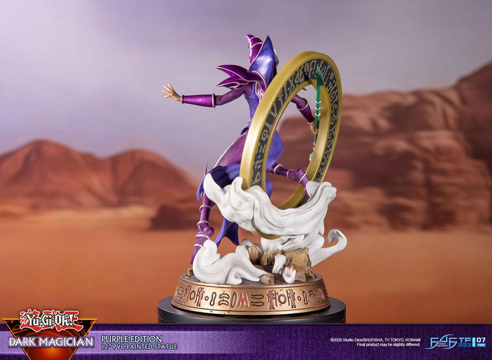 Yu-Gi-Oh! PVC Statue Dark Magician Purple Version 29 cm Image 6