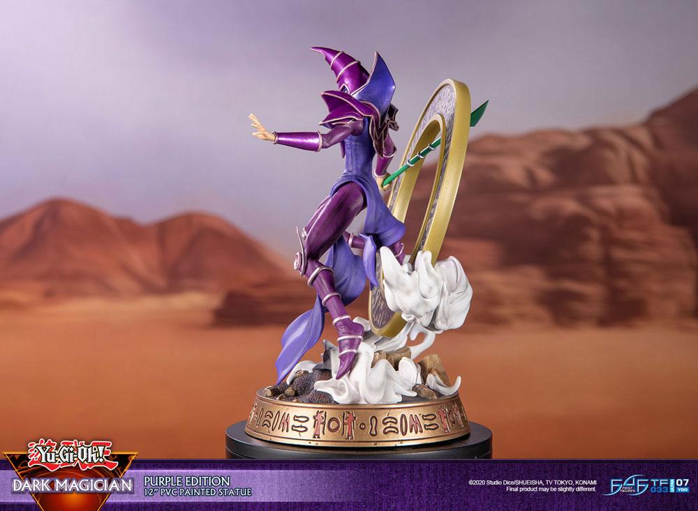 Yu-Gi-Oh! PVC Statue Dark Magician Purple Version 29 cm Image 7