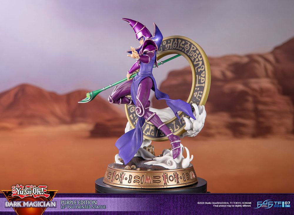 Yu-Gi-Oh! PVC Statue Dark Magician Purple Version 29 cm Image 8
