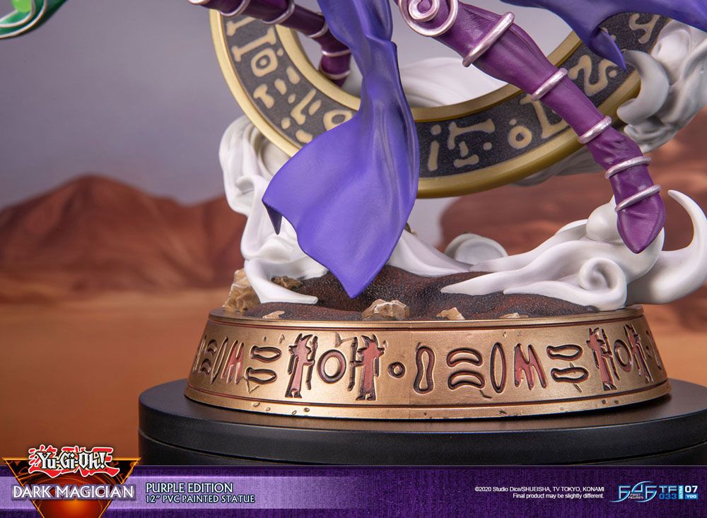 Yu-Gi-Oh! PVC Statue Dark Magician Purple Version 29 cm Image 13