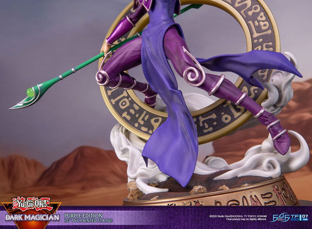 Yu-Gi-Oh! PVC Statue Dark Magician Purple Version 29 cm Image 14