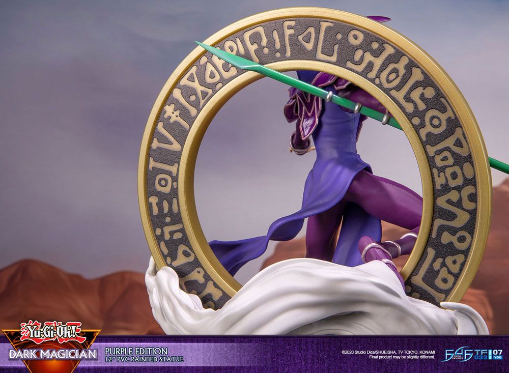 Yu-Gi-Oh! PVC Statue Dark Magician Purple Version 29 cm Image 15