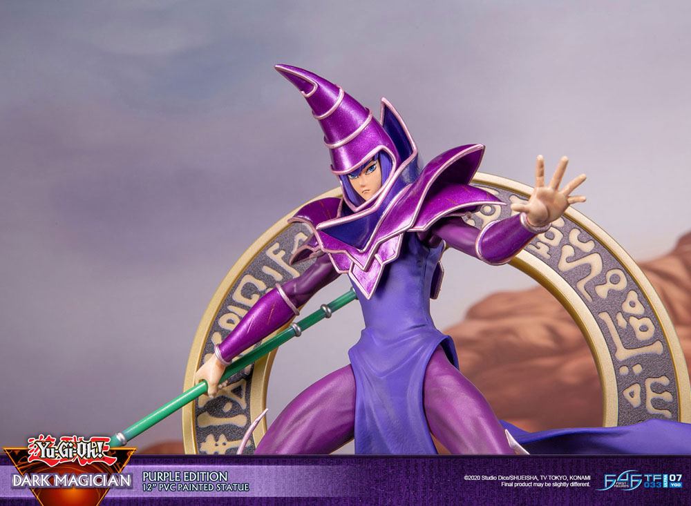 Yu-Gi-Oh! PVC Statue Dark Magician Purple Version 29 cm Image 16