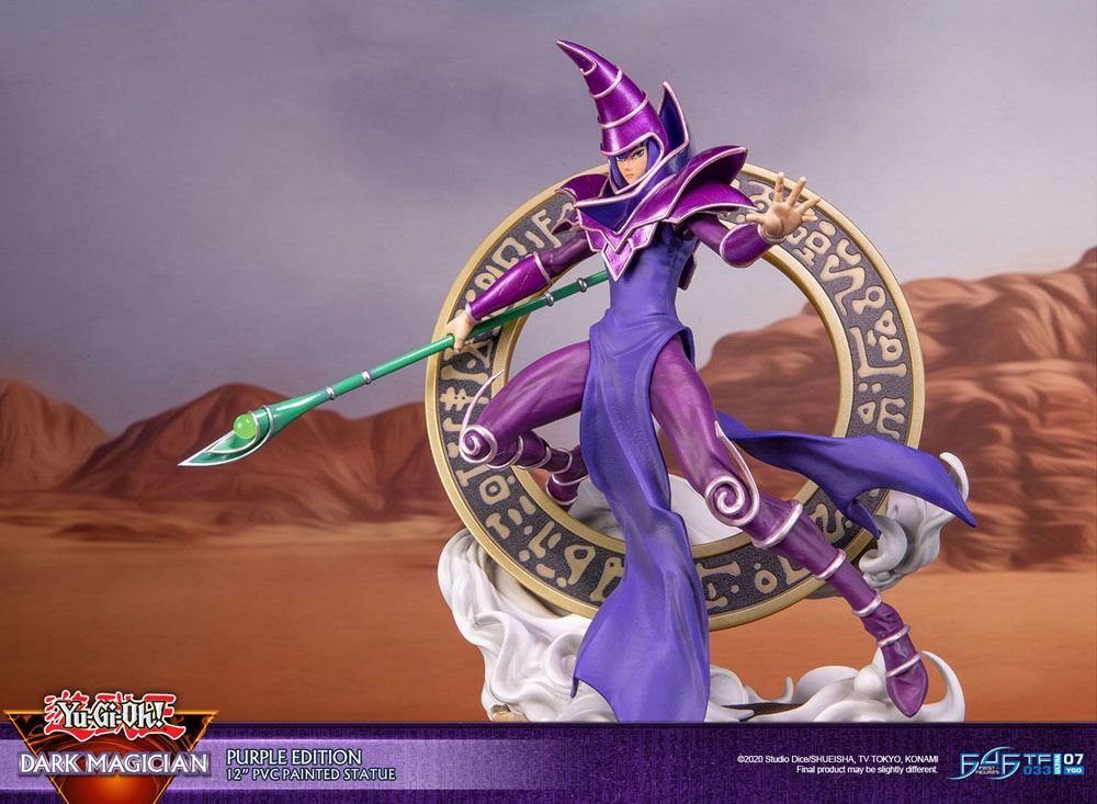 Yu-Gi-Oh! PVC Statue Dark Magician Purple Version 29 cm Image 18