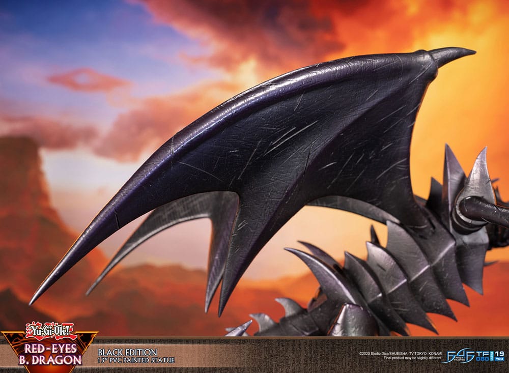 Yu-Gi-Oh! PVC Statue Red-Eyes B. Dragon Black Colour 33 cm Image 3