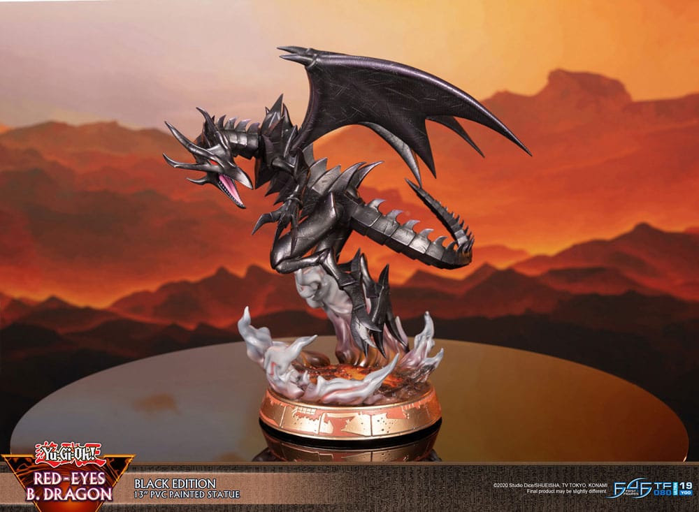 Yu-Gi-Oh! PVC Statue Red-Eyes B. Dragon Black Colour 33 cm Image 14