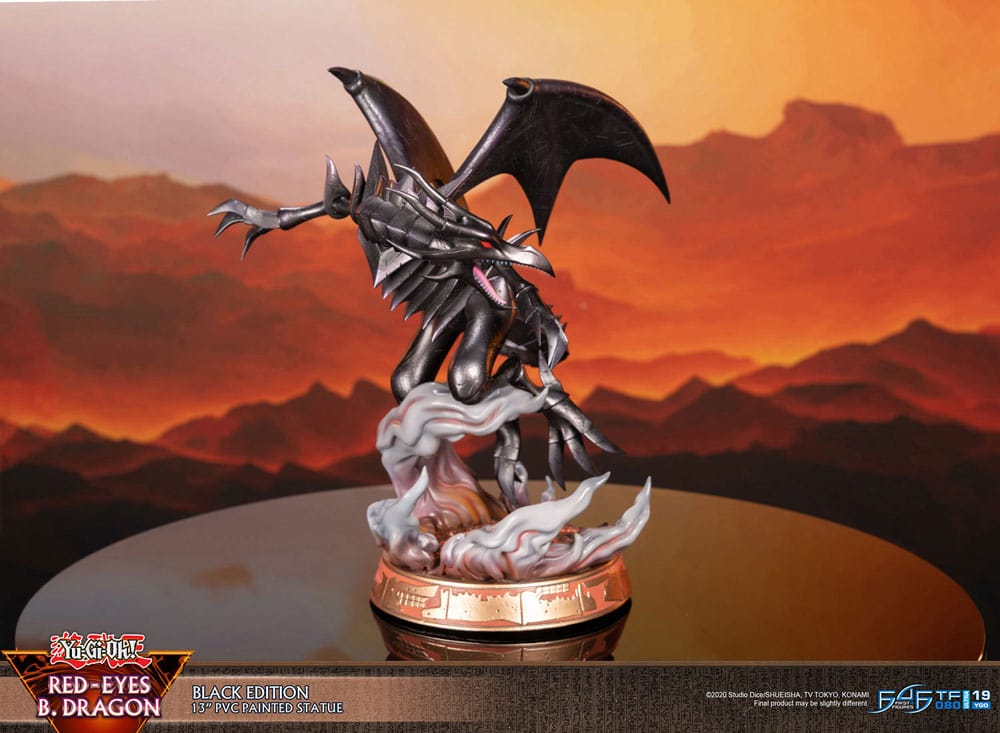 Yu-Gi-Oh! PVC Statue Red-Eyes B. Dragon Black Colour 33 cm Image 15