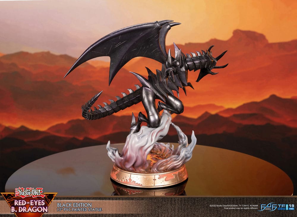 Yu-Gi-Oh! PVC Statue Red-Eyes B. Dragon Black Colour 33 cm Image 17