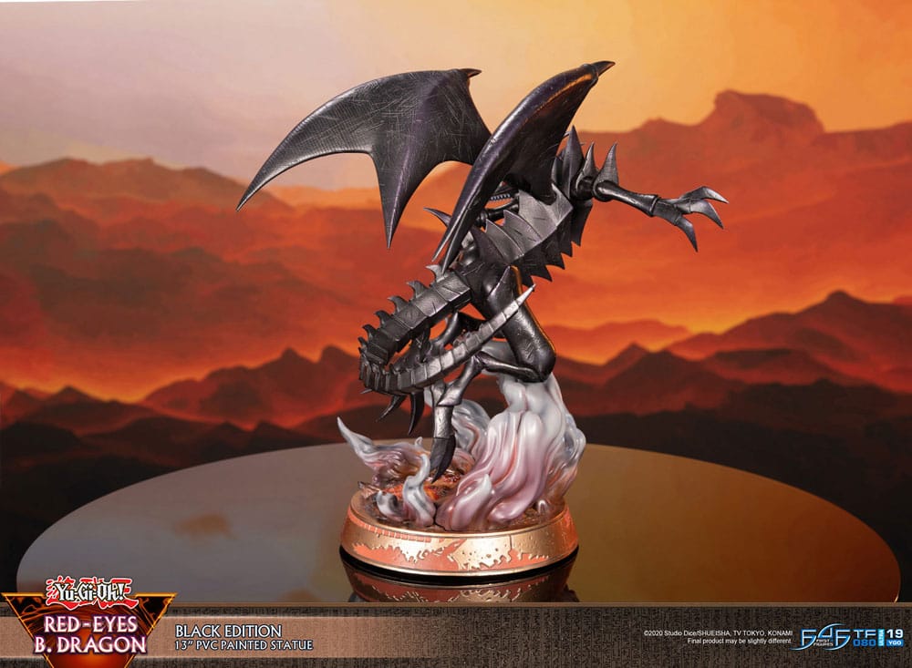 Yu-Gi-Oh! PVC Statue Red-Eyes B. Dragon Black Colour 33 cm Image 18