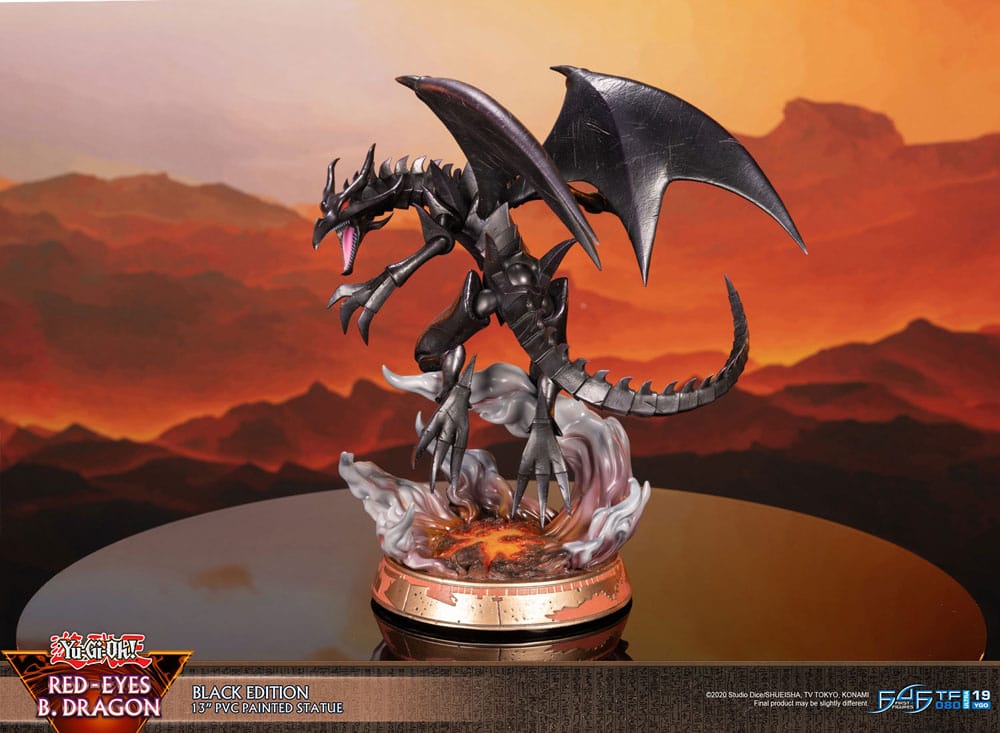Yu-Gi-Oh! PVC Statue Red-Eyes B. Dragon Black Colour 33 cm Image 20