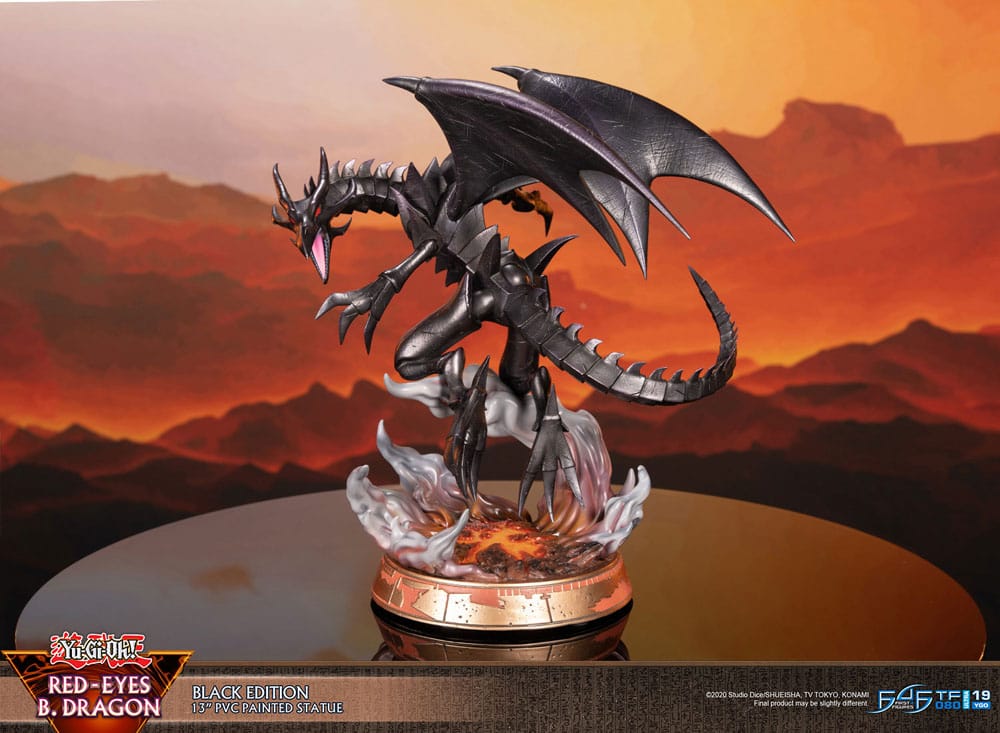 Yu-Gi-Oh! PVC Statue Red-Eyes B. Dragon Black Colour 33 cm Image 21