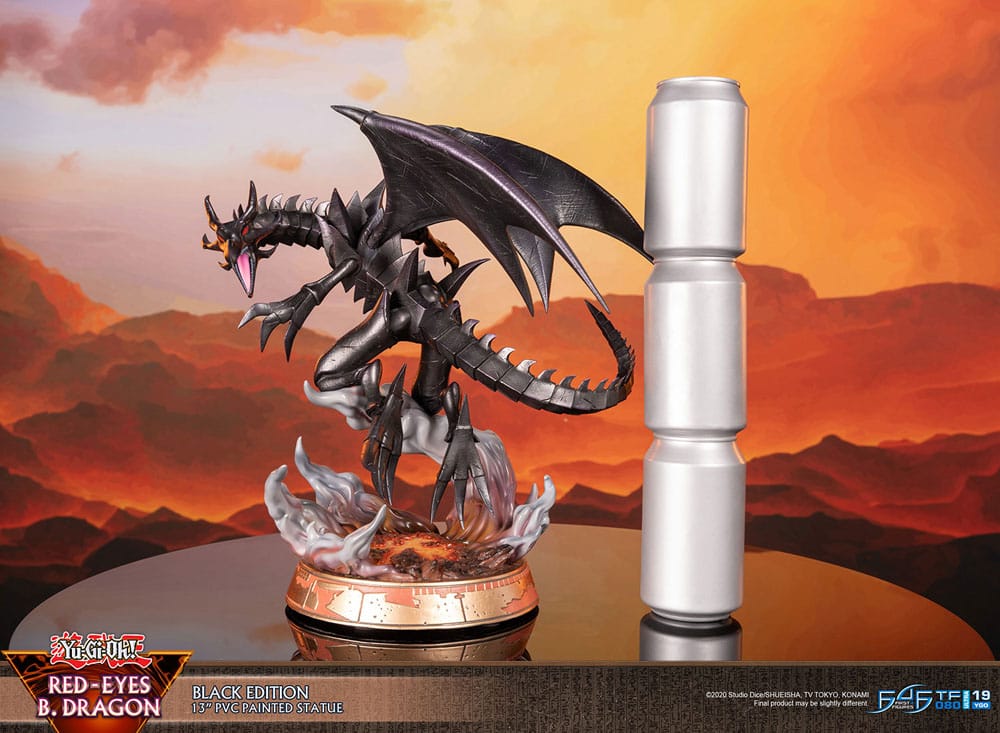 Yu-Gi-Oh! PVC Statue Red-Eyes B. Dragon Black Colour 33 cm Image 22