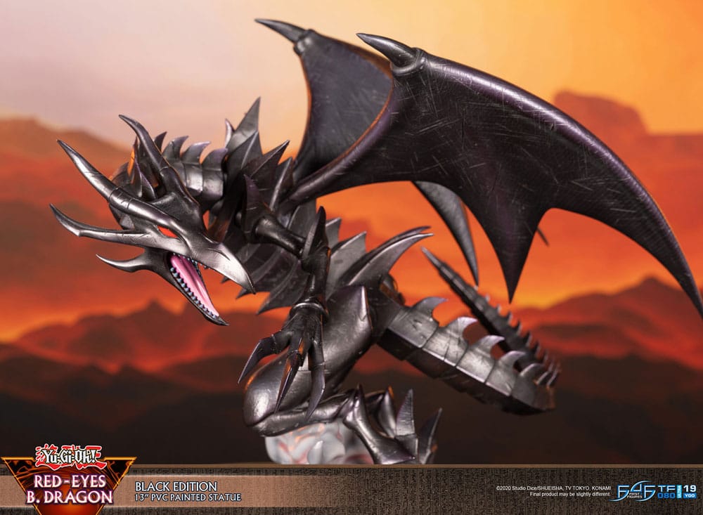 Yu-Gi-Oh! PVC Statue Red-Eyes B. Dragon Black Colour 33 cm Image 23