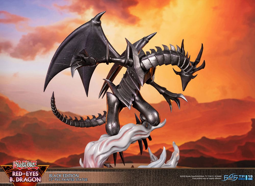 Yu-Gi-Oh! PVC Statue Red-Eyes B. Dragon Black Colour 33 cm Image 25