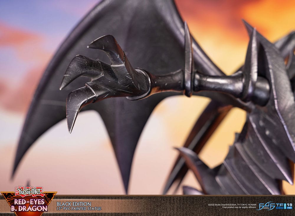 Yu-Gi-Oh! PVC Statue Red-Eyes B. Dragon Black Colour 33 cm Image 30