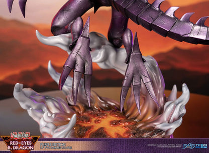 Yu-Gi-Oh! PVC Statue Red-Eyes B. Dragon Purple Colour 33 cm Image 3