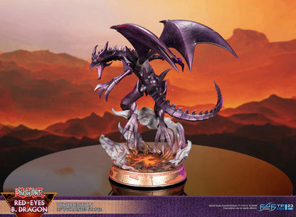 Yu-Gi-Oh! PVC Statue Red-Eyes B. Dragon Purple Colour 33 cm Image 21