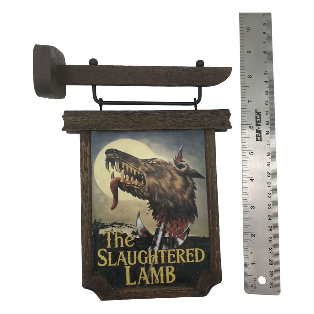 American Werewolf Mini Replik Pub Sign 6 cm Image 3
