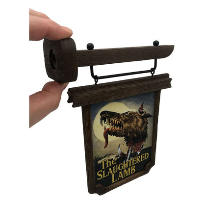 American Werewolf Mini Replik Pub Sign 6 cm Image 4