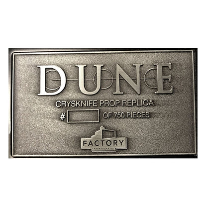 Dune 1984 Replik 1/1 Crysknife Limited Edition 25 cm Image 15