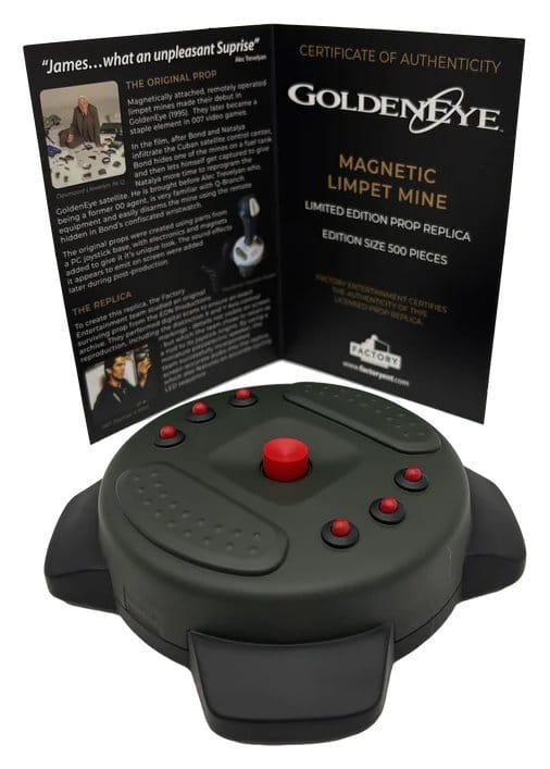 James Bond Prop Replik 1/1 GoldenEye Magnetic Limpet Mine 33 cm Limited Edition Image 3