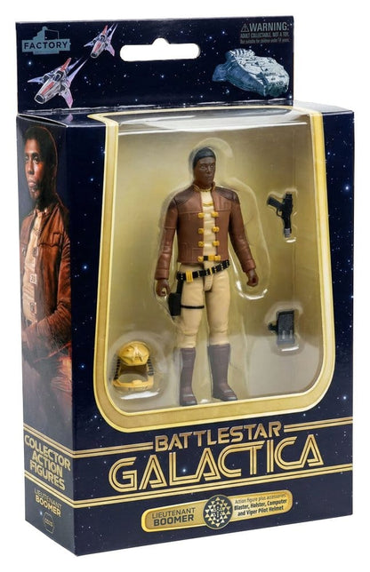 Battlestar Galactica Actionfigur mit Fahrzeug Colonial Viper Mk & Lieutenant Boomer Image 17