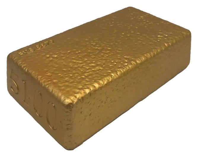 James Bond Prop Replik 1/1 Goldfinger Fort Knox Bullion Bar 25 cm Limited Edition Image 1