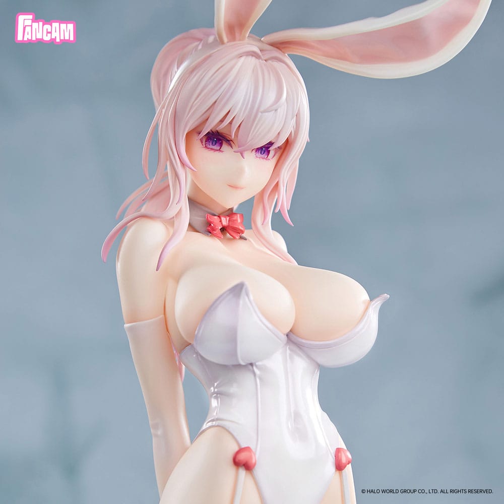 Original Character PVC Statue 1/6 Bunny Girls White 34 cm Image 4