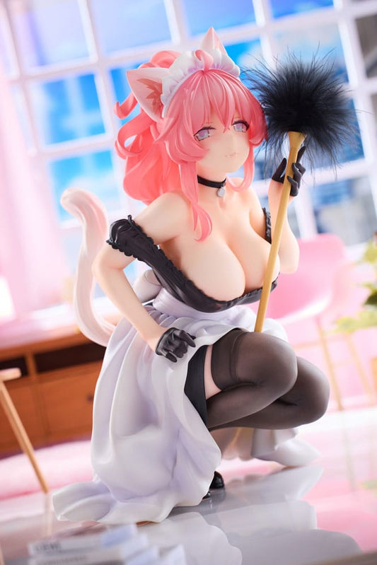 Original Character PVC Statue 1/4 Cat´s Thought Maid Cat Mochan 24 cm Image 1