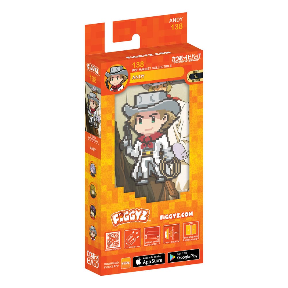 Cowboy Bebop FiGGYZ Magnet-Sammelfigur Andy 11 cm Image 3