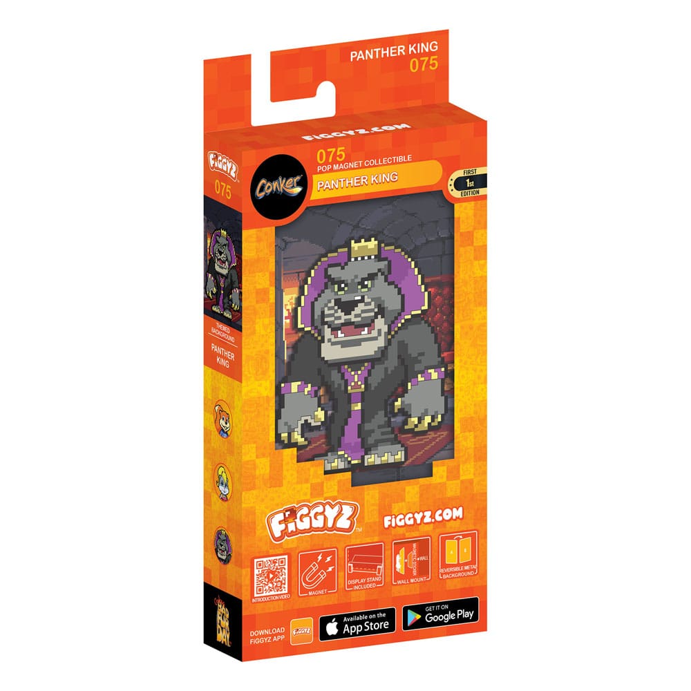 Conker's Bad Fur Day FiGGYZ Magnet-Sammelfigur Panther King 11 cm Image 3