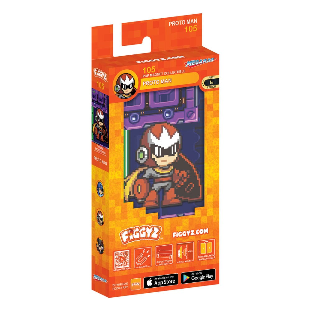 Mega Man FiGGYZ Magnet-Sammelfigur Proto Man 11 cm Image 2