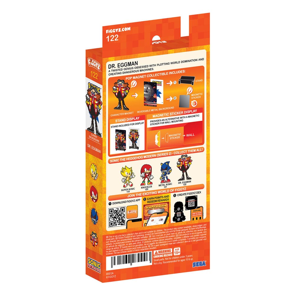 Sonic the Hedgehog (Modern) FiGGYZ Magnet-Sammelfigur Dr. Eggman 11 cm Image 3