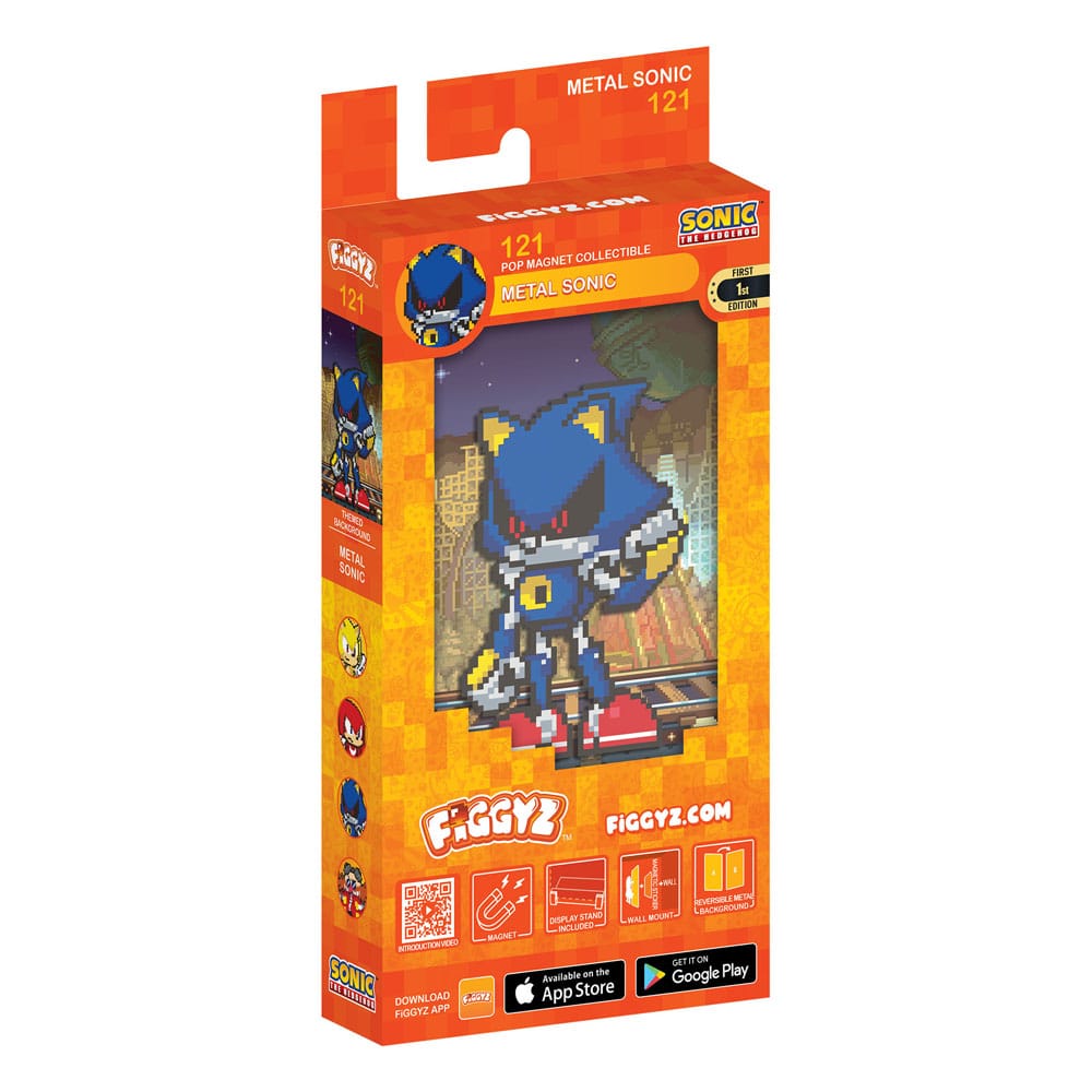Sonic the Hedgehog (Modern) FiGGYZ Magnet-Sammelfigur Metal Sonic 11 cm Image 2