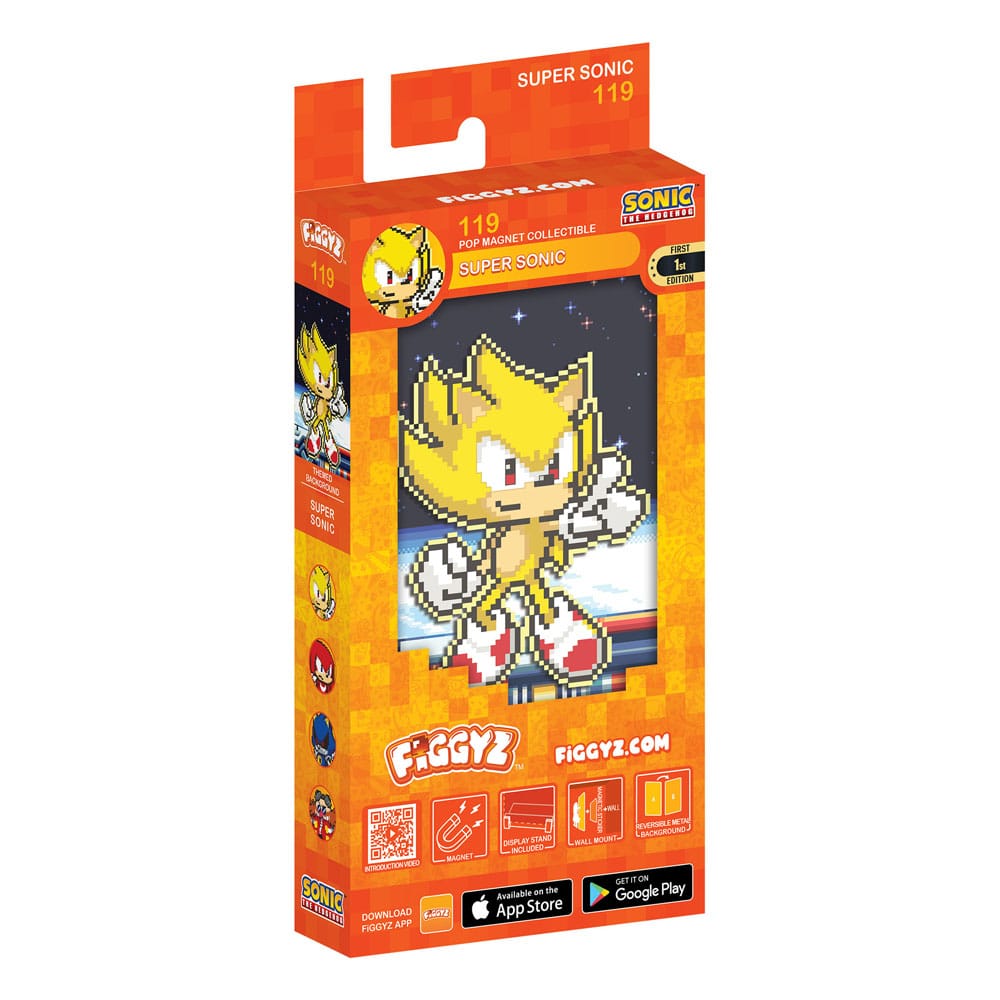 Sonic the Hedgehog (Modern) FiGGYZ Magnet-Sammelfigur Super Sonic 11 cm Image 2