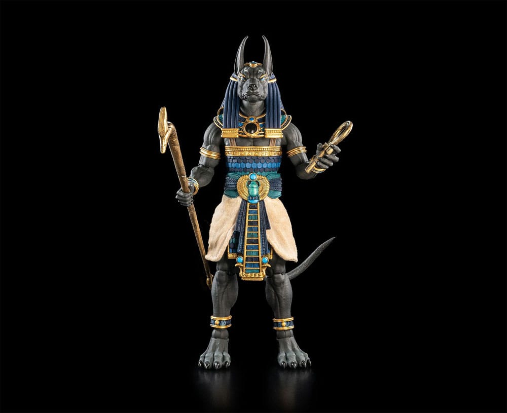 Figura Obscura Actionfigur Anubis Black & Blue Image 3