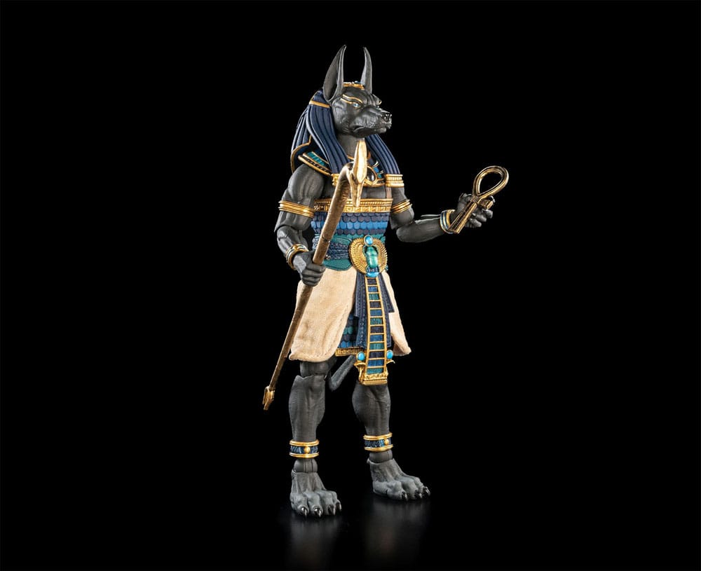 Figura Obscura Actionfigur Anubis Black & Blue Image 4