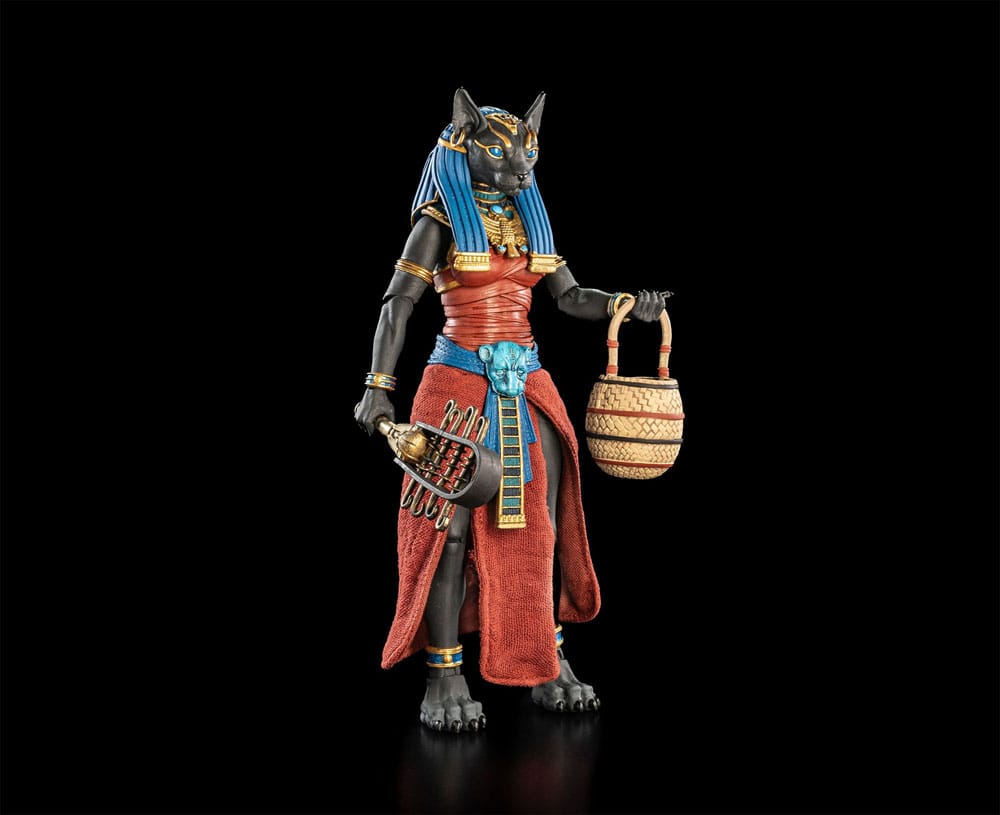 Figura Obscura Actionfigur Bastet Black & Red Image 5