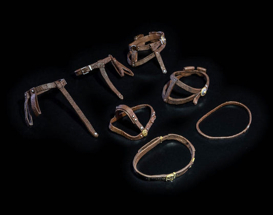 Mythic Legions: All Stars 6 Zubehör-Set für Actionfiguren Belts Pack (Brown) Image
