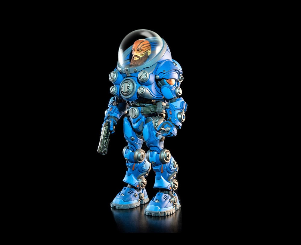 Cosmic Legions: OxKrewe Book One Thraxxon Actionfigur Vellok Speer (Deluxe) Image 8
