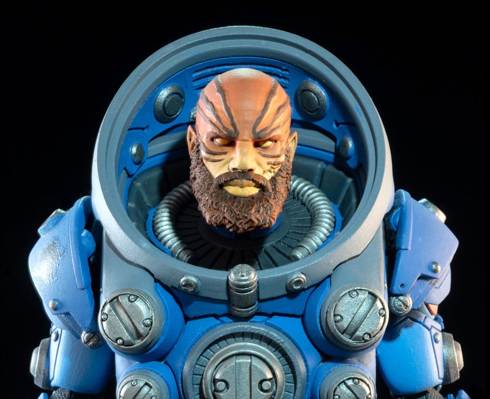 Cosmic Legions: OxKrewe Book One Thraxxon Actionfigur Vellok Speer (Deluxe) Image 10