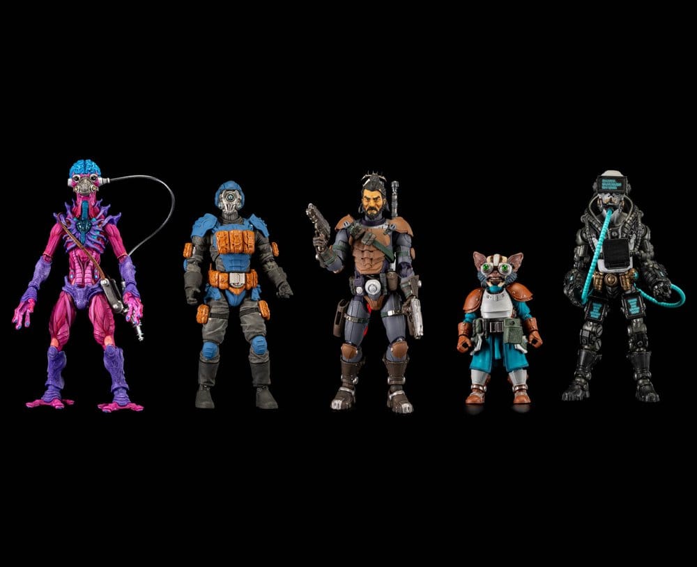 Cosmic Legions Zubehör-Set für Actionfiguren Heads Pack Image 6