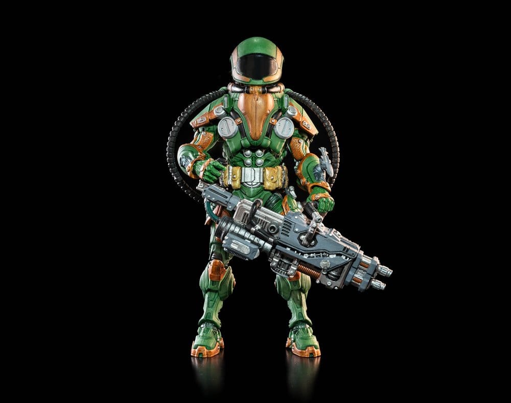 Cosmic Legions Actionfigur T.U.5.C.C. Heavy Gunner Image 1