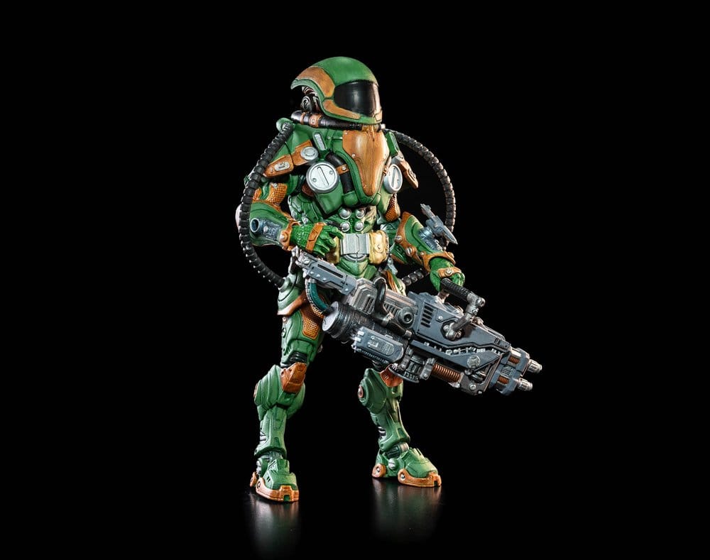 Cosmic Legions Actionfigur T.U.5.C.C. Heavy Gunner Image 10
