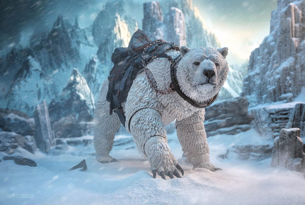 Mythic Legions Horror of Einsamall Actionfigur Isbjorn Polar Bear Mount Image 4