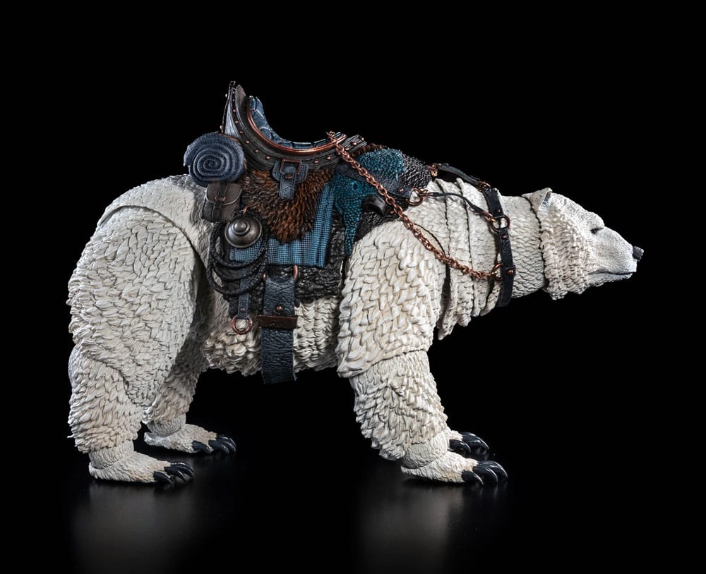 Mythic Legions Horror of Einsamall Actionfigur Isbjorn Polar Bear Mount Image 6