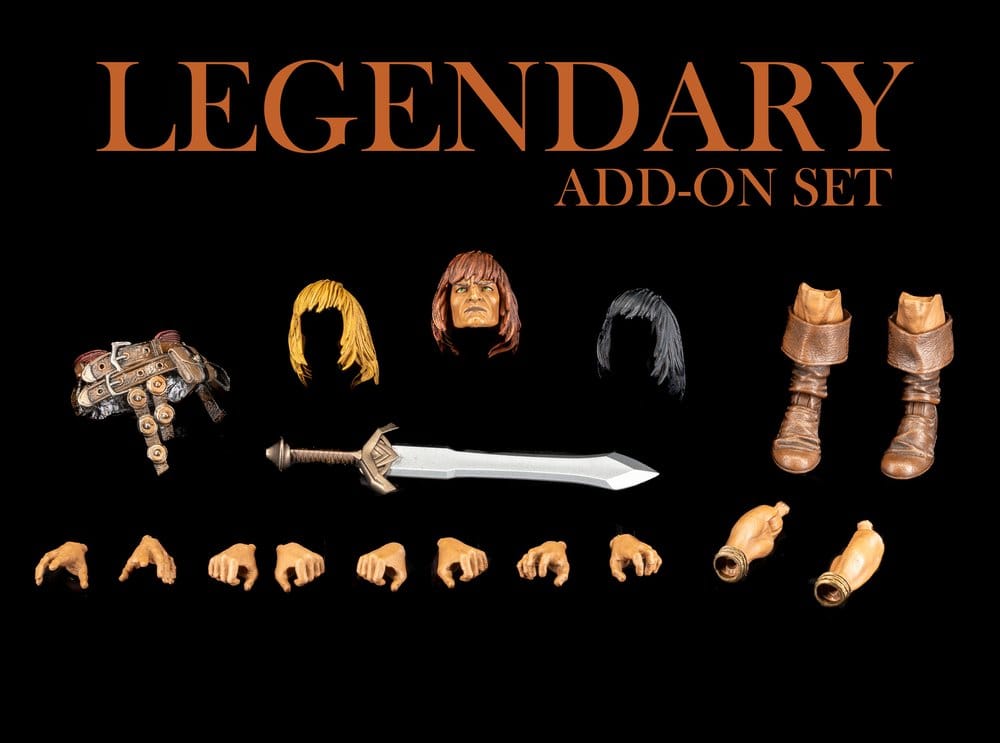 Mythic Legions: Reinforcement 3 Zubehör-Set für Actionfiguren Legendary Add-On Set Image 2
